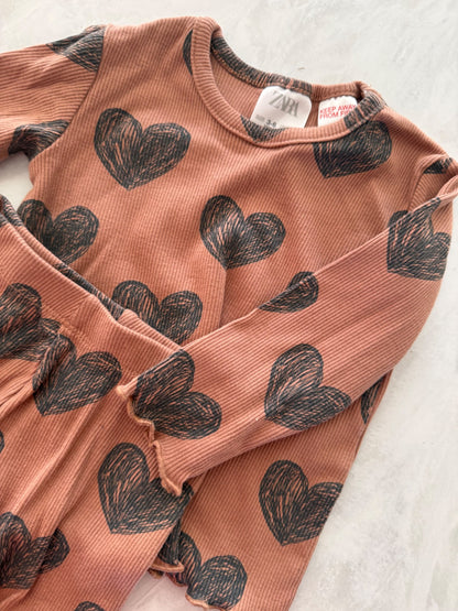 zara 3-6 mth top/pant set, Kids 6 Month (3-6M)