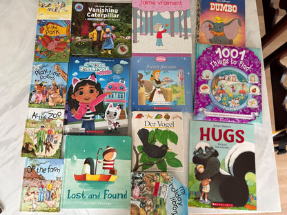 a lovely 14 book bundle!! english, french and german