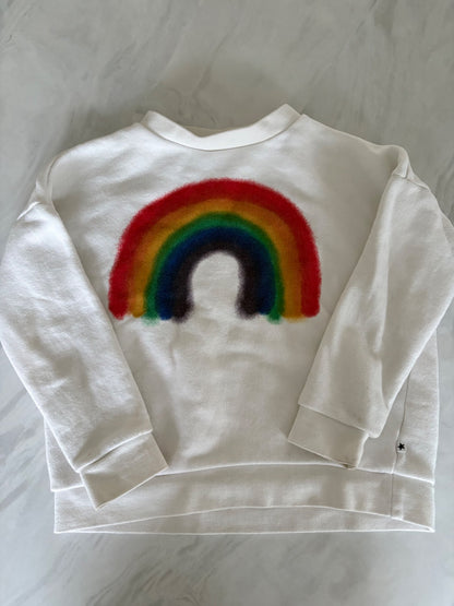 molo rainbow sweater french terry, Kids 6/6X