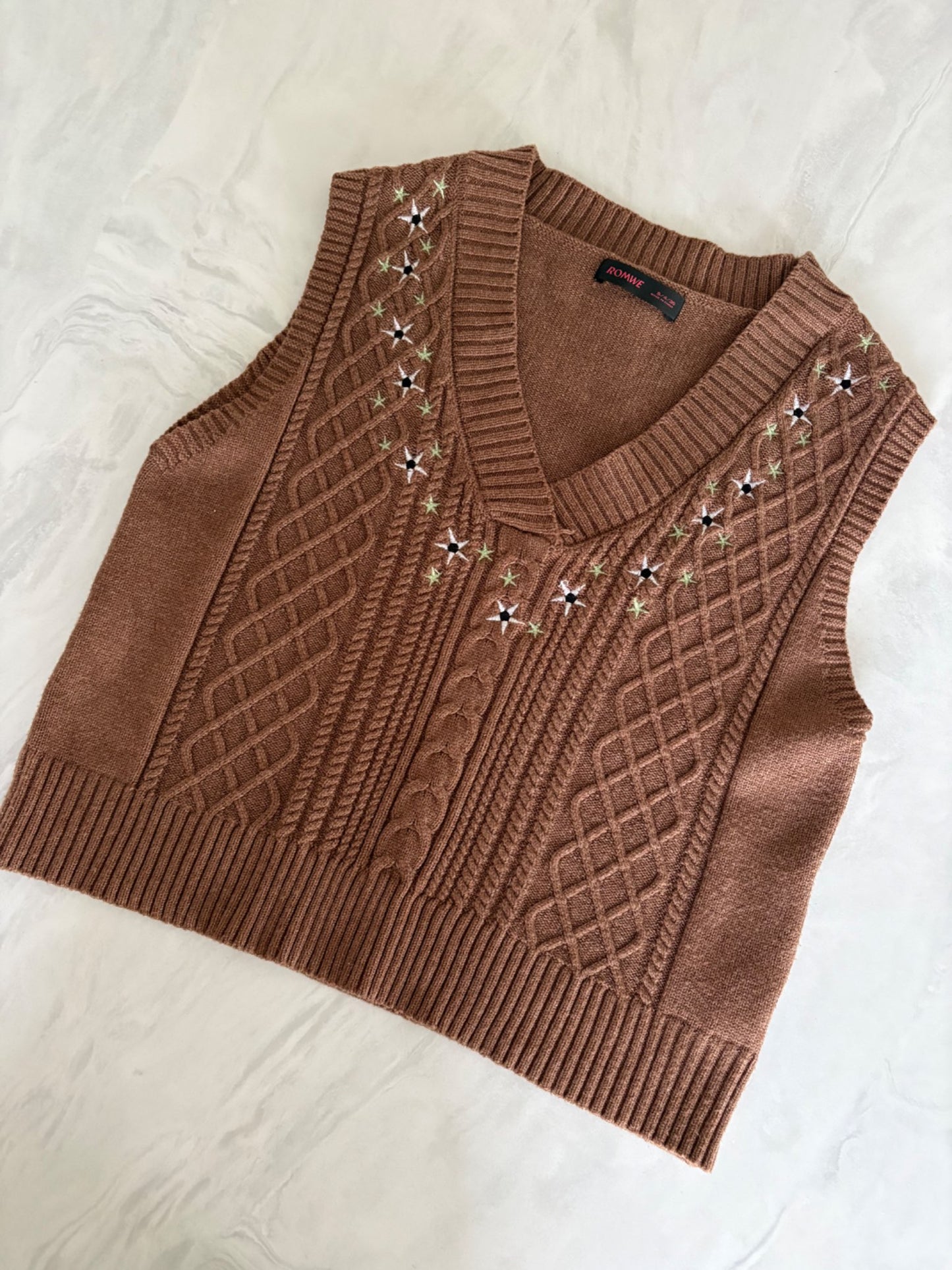 charming knit cottage vest, Kids 7