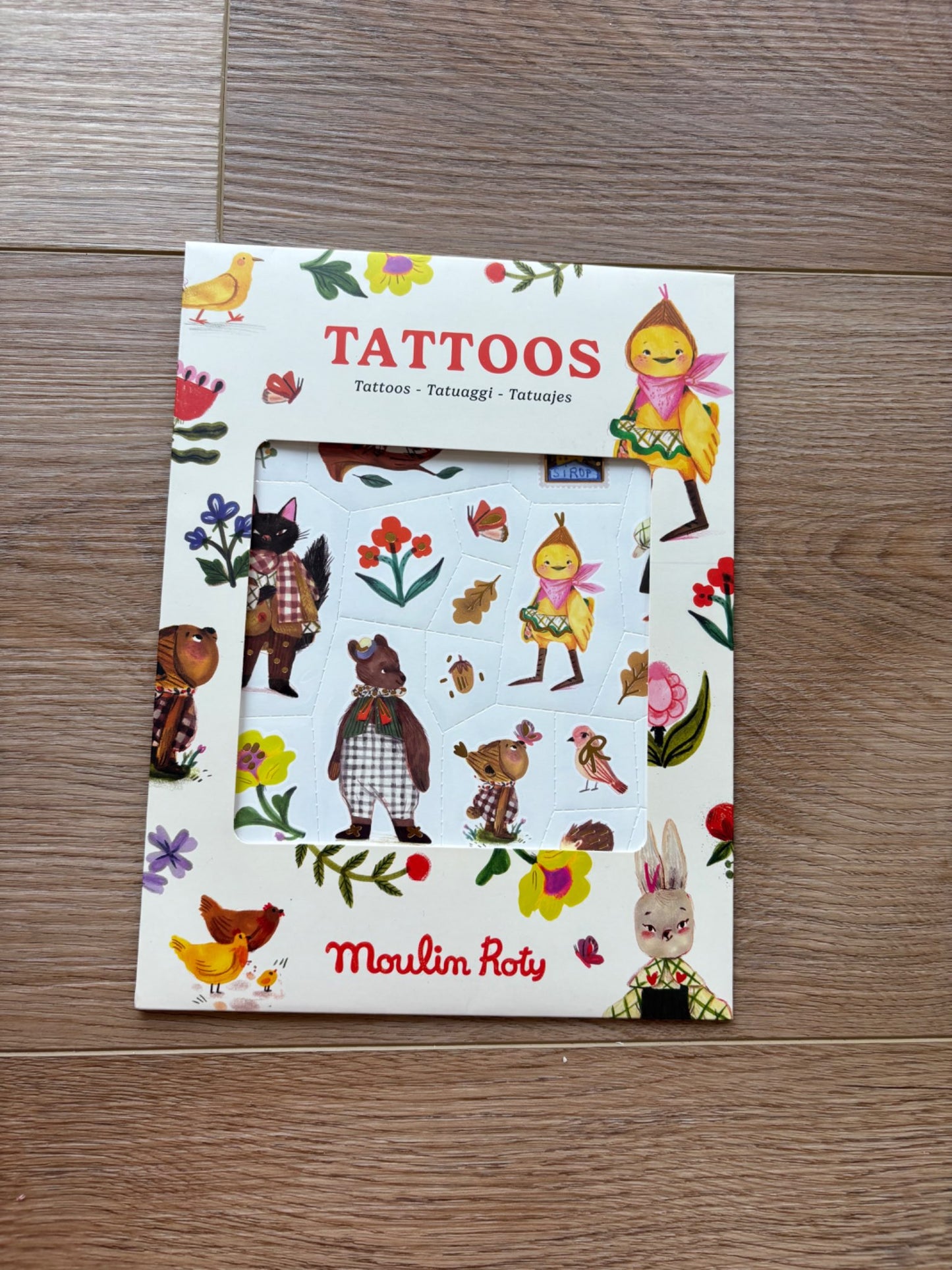 moulin roty tattoo set