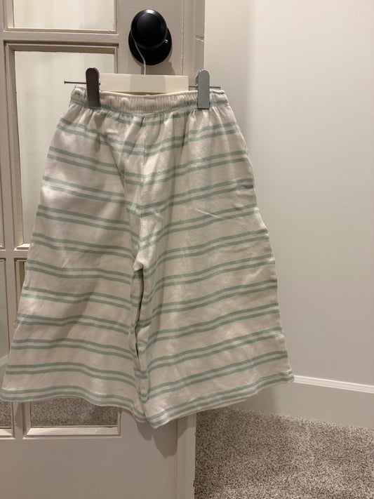 SUMMER and STORM Green Stripe Pants 5Y, Kids 5/5T