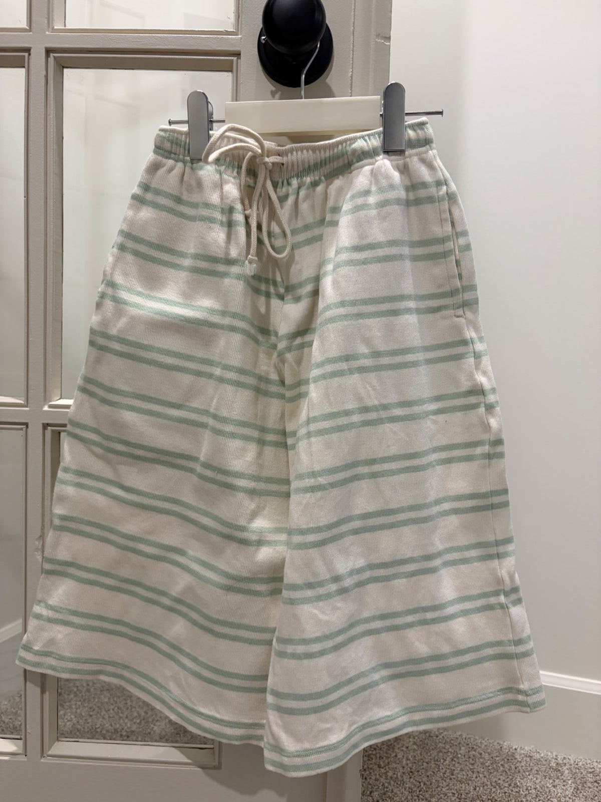 SUMMER and STORM Green Stripe Pants 5Y, Kids 5/5T