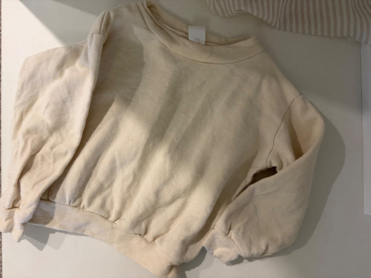 made in canada organic cotton sweater 4-6Y+, Kids 4/4T
