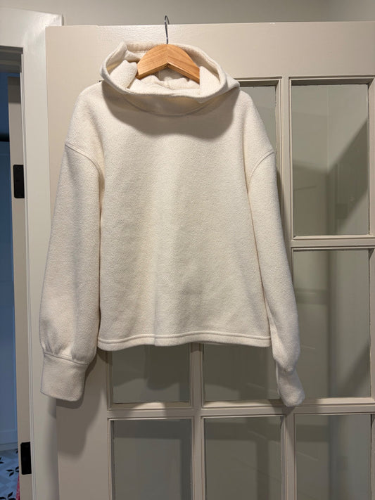 cream fleece hoodie, Kids 10