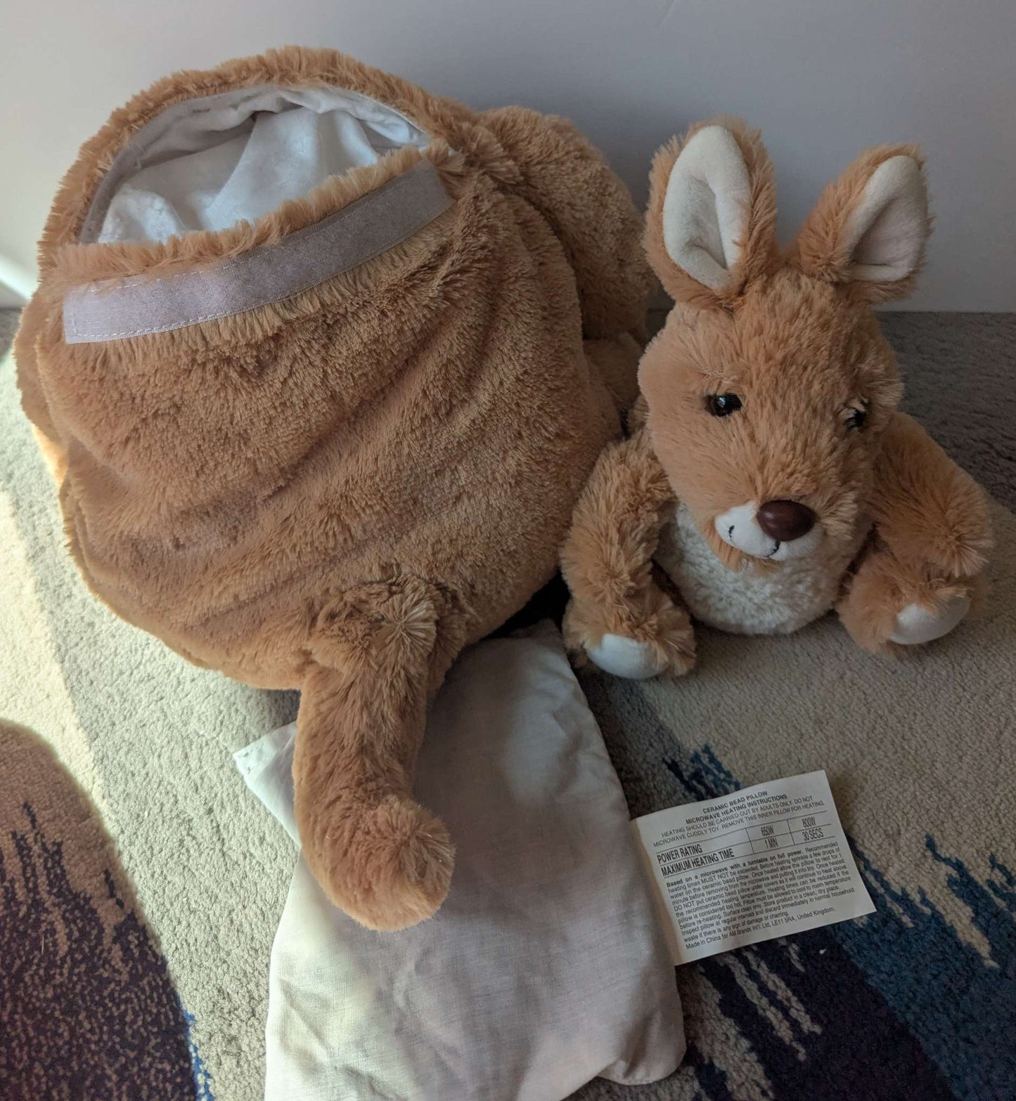 Kangaroo with Baby - Heating Pad