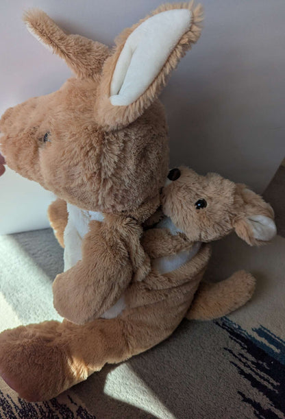 Kangaroo with Baby - Heating Pad
