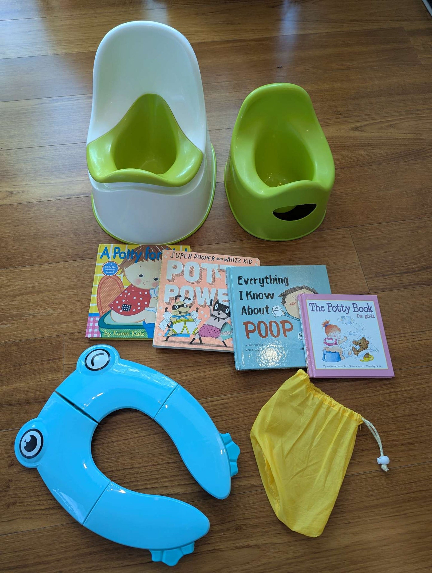 Complete Potty Pack, including travel Potty!