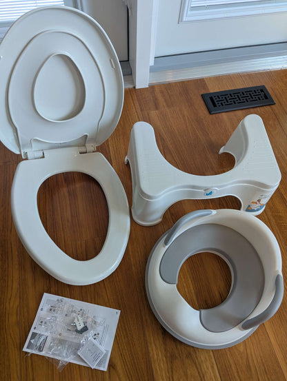 Potty Pack with Little2Big Elongated Toilet Seat
