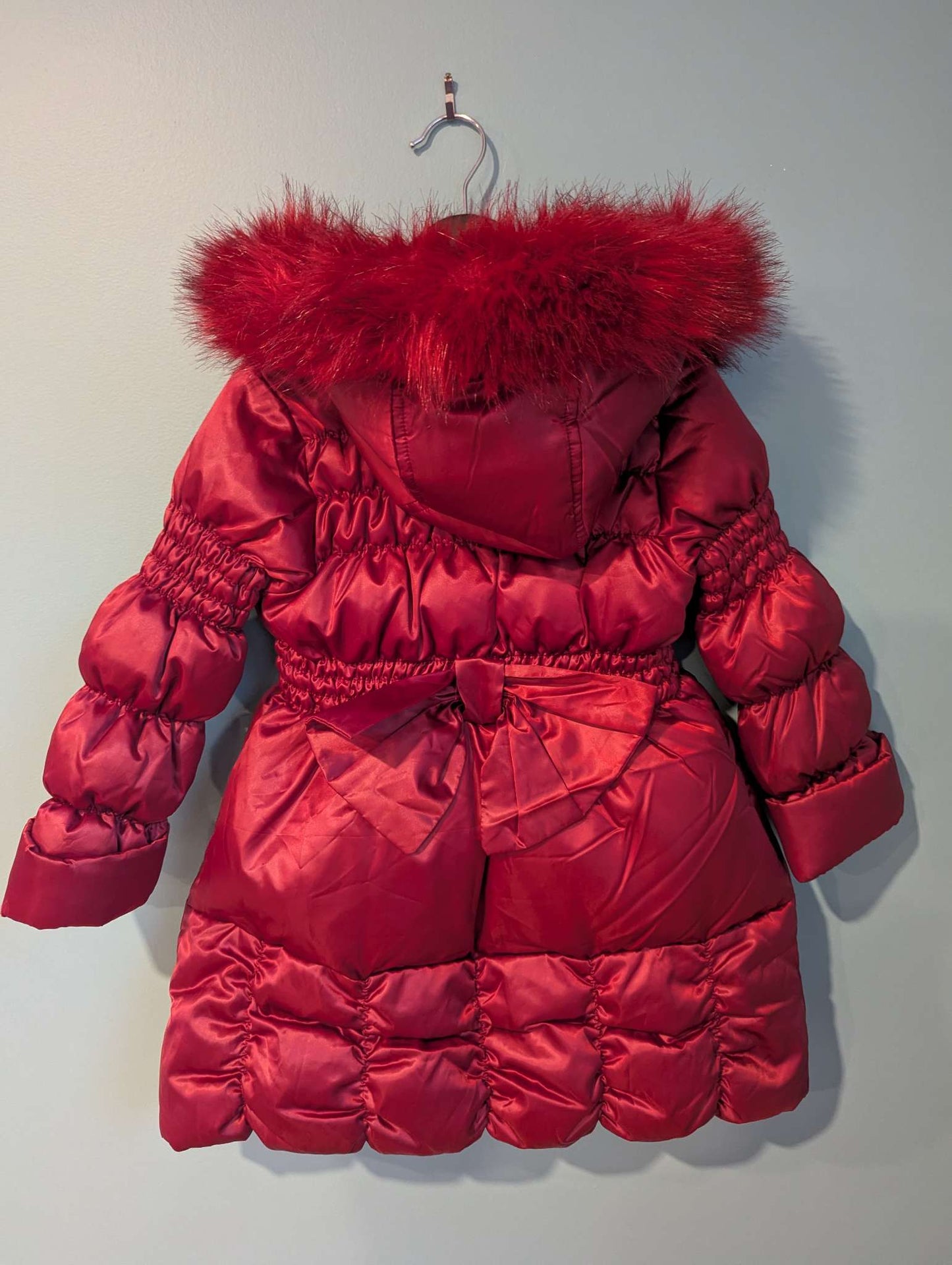 4/5T Red Winter Coat, Kids 4/4T
