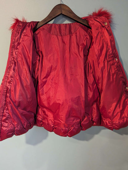 4/5T Red Winter Coat, Kids 4/4T