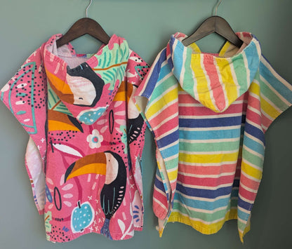 Toddler Pancho Towels