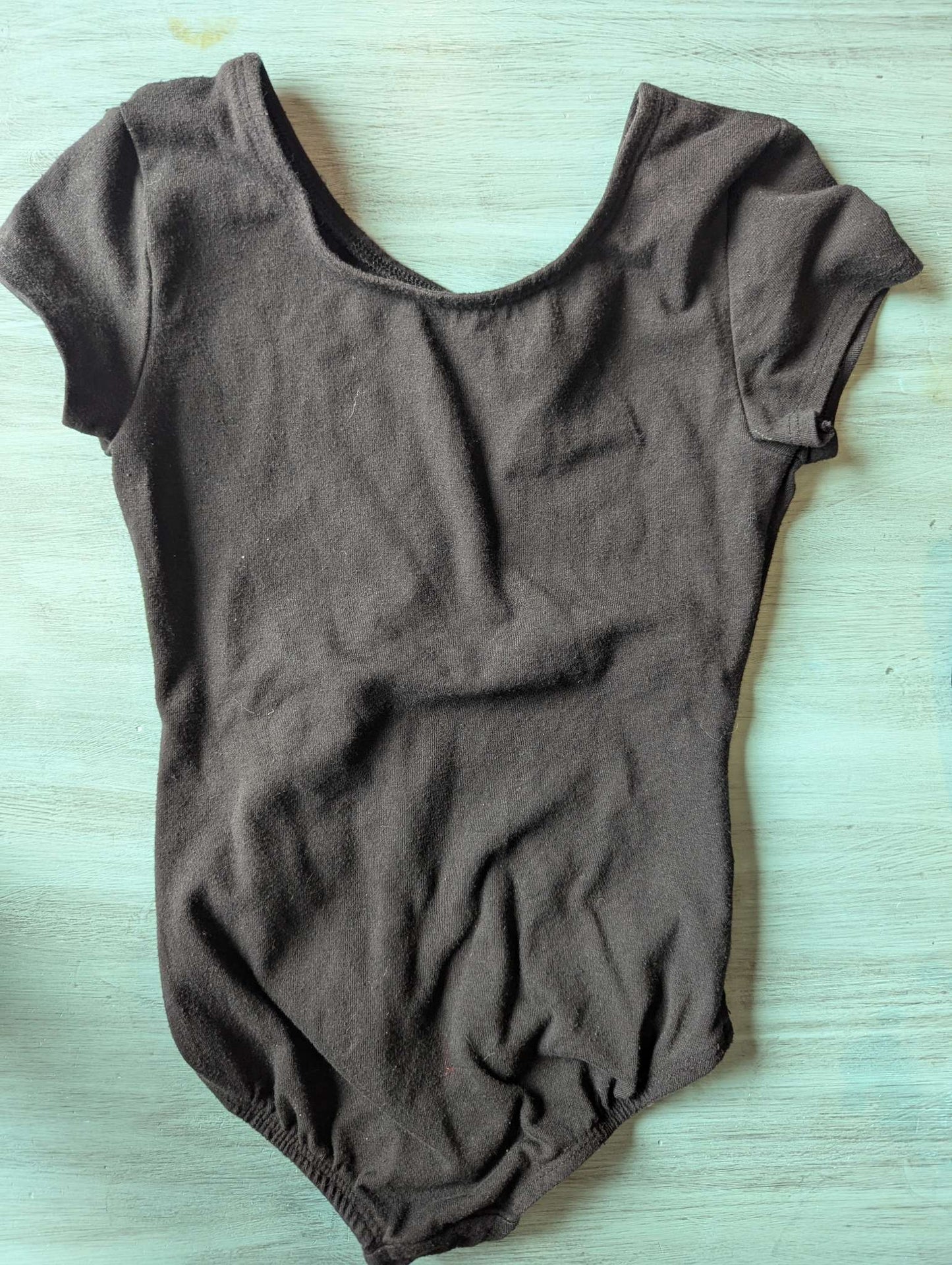 Size 5-6 Black Ballet Bodysuit & Skirt, Kids 5/5T