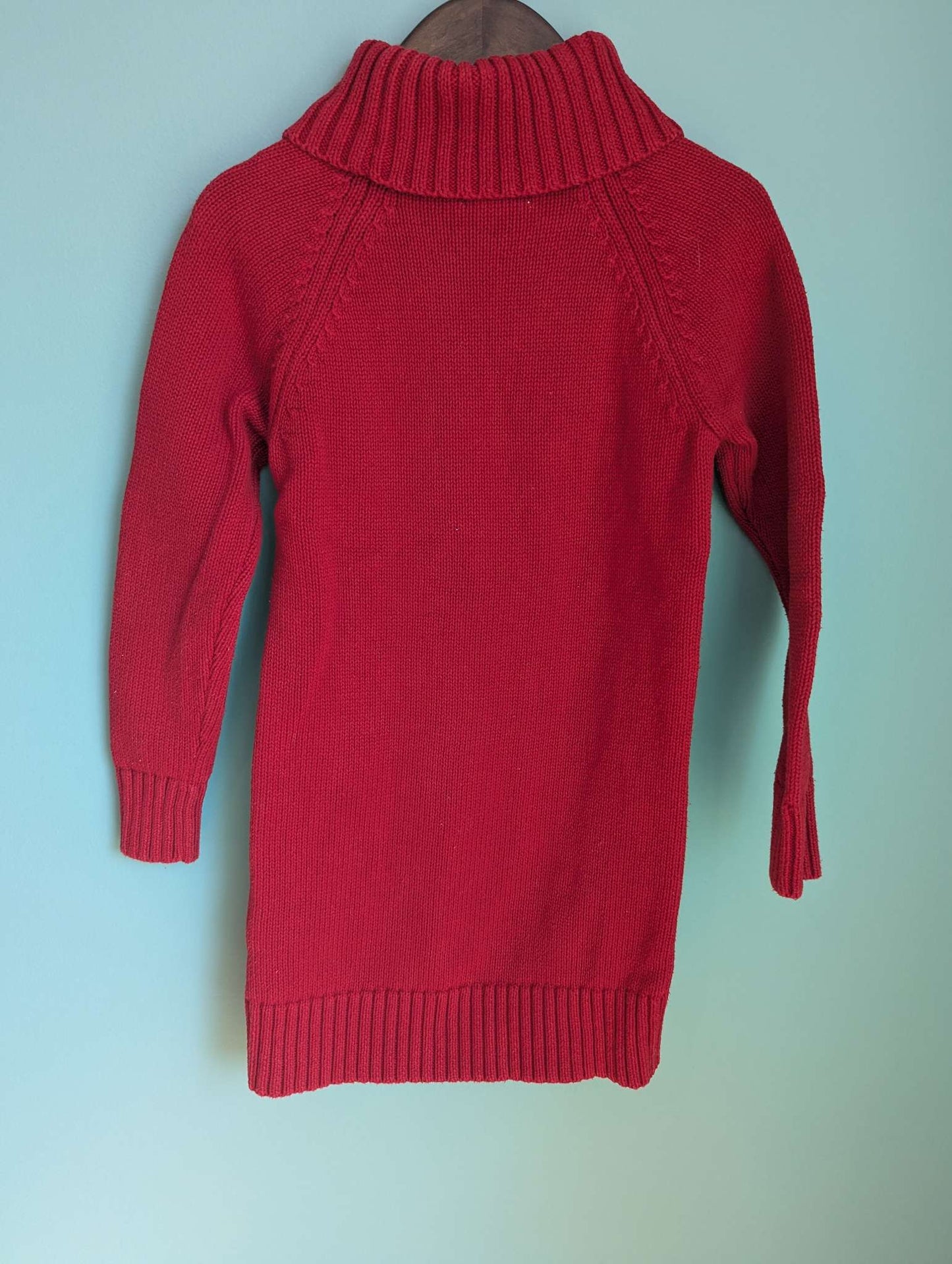 Red Sweater Dress, Kids 4/4T