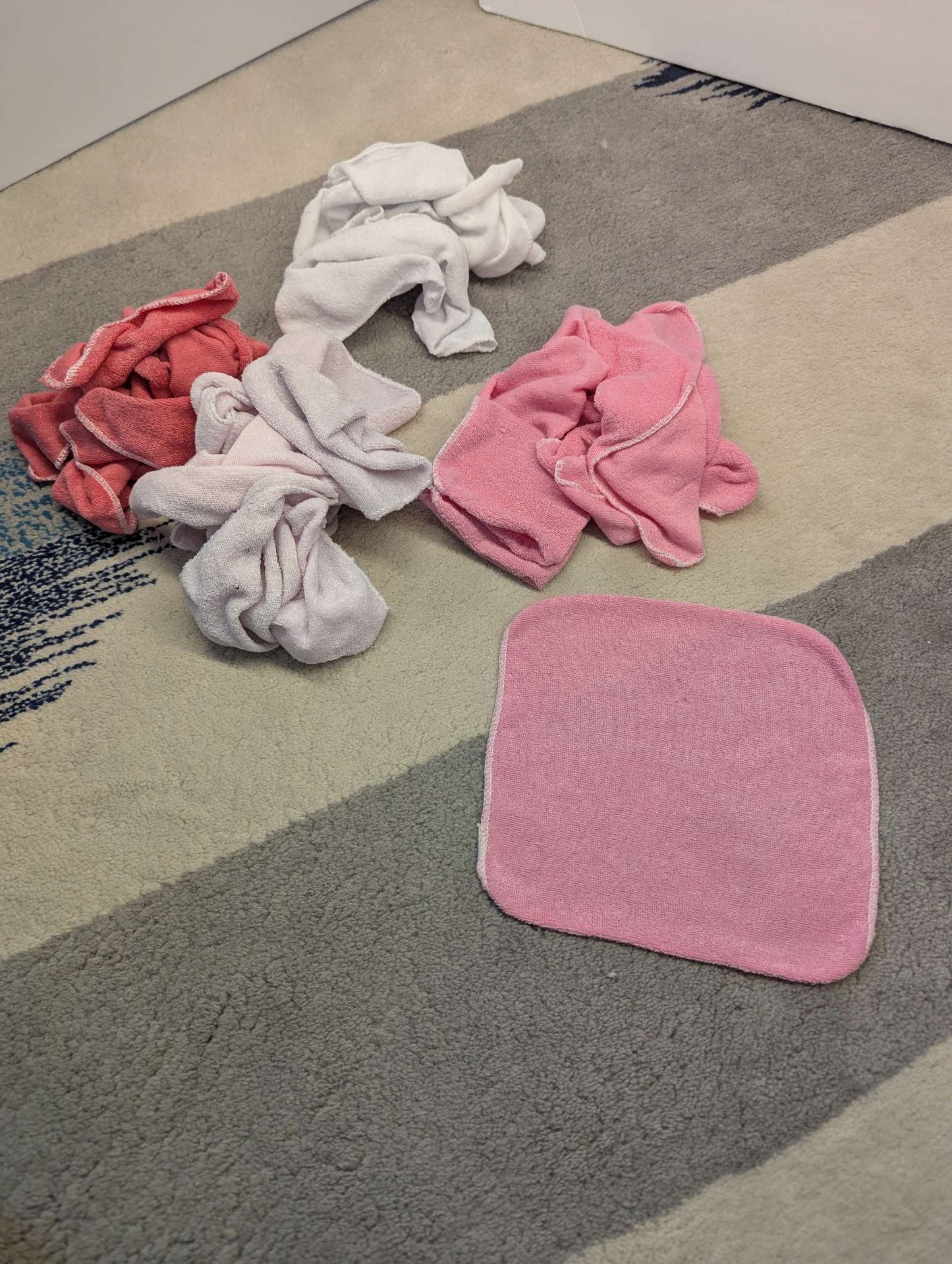 Pink Baby Face Clothes