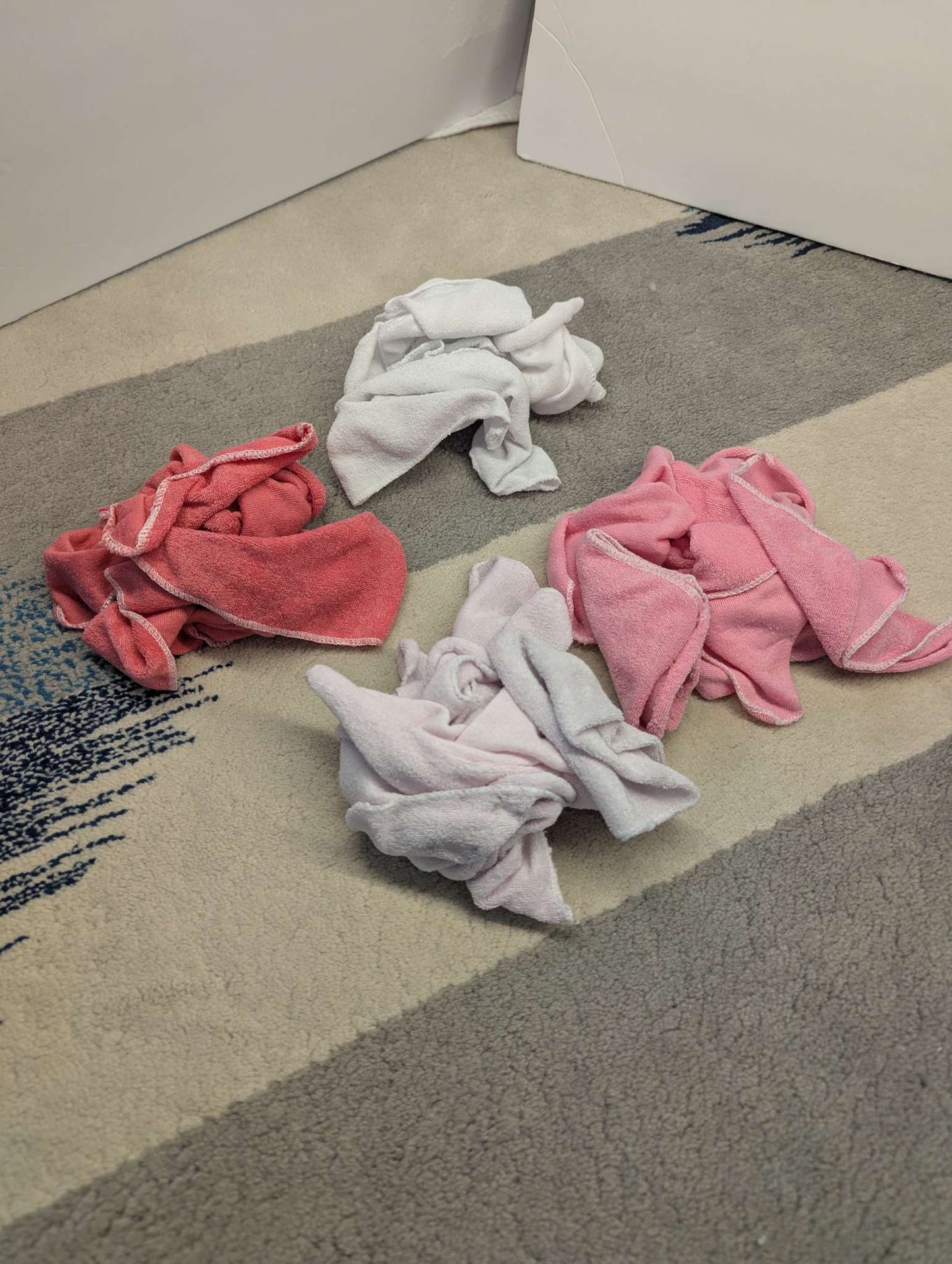 Pink Baby Face Clothes