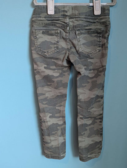 Camouflage Stretch Jeans, Kids 4/4T