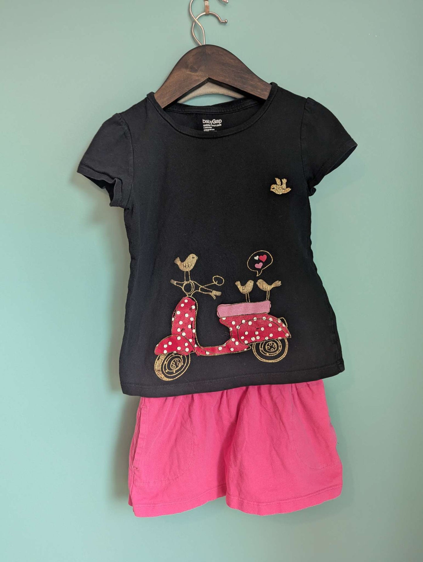 Pink Bundle - with Superman Top!, Kids 4/4T