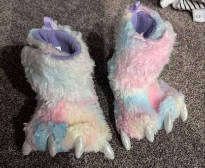 12-18 Month (Large) Monster Slippers, Shoes 5 (Walkers:12-24 mth)