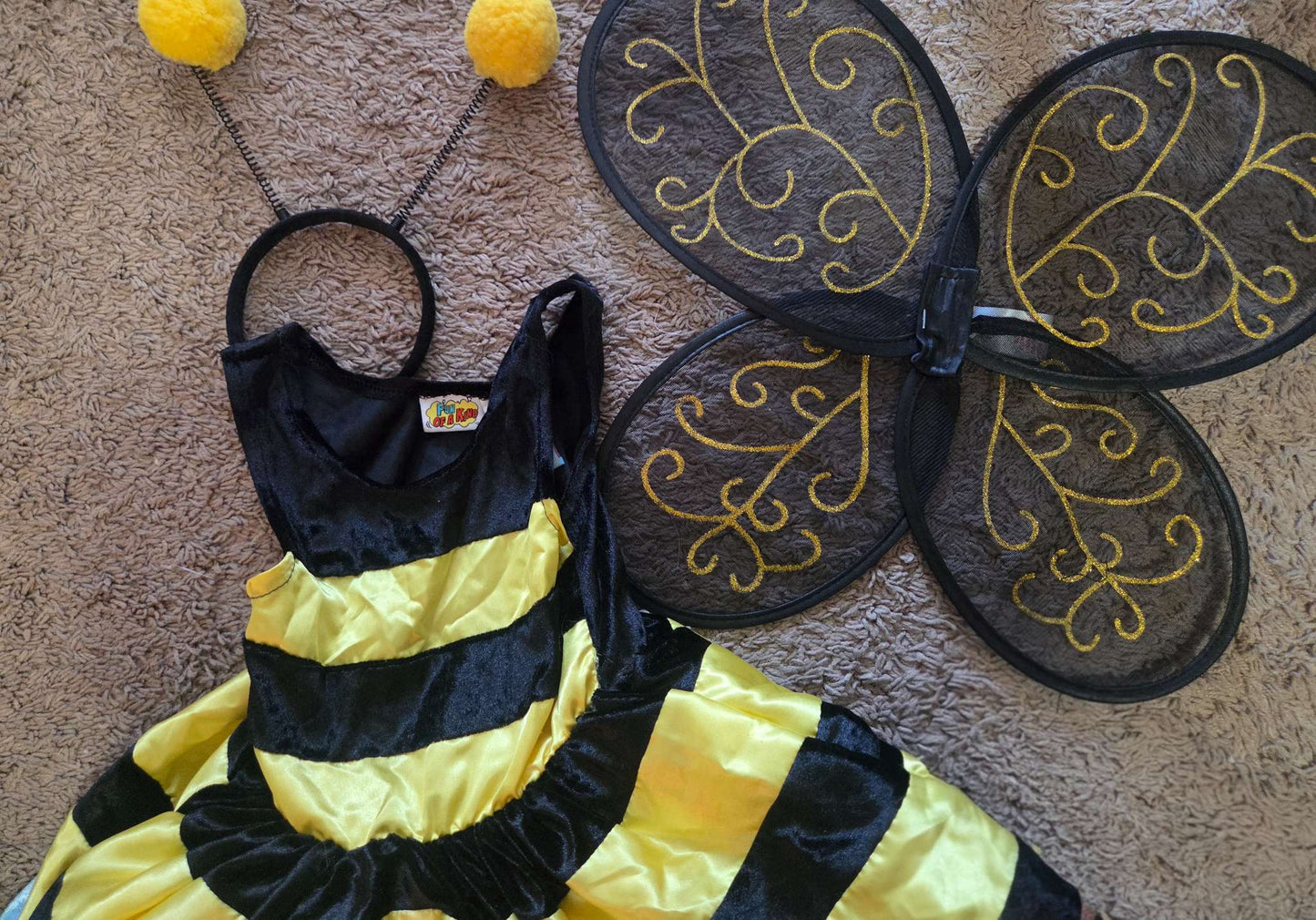 Bee costume, Kids 2T