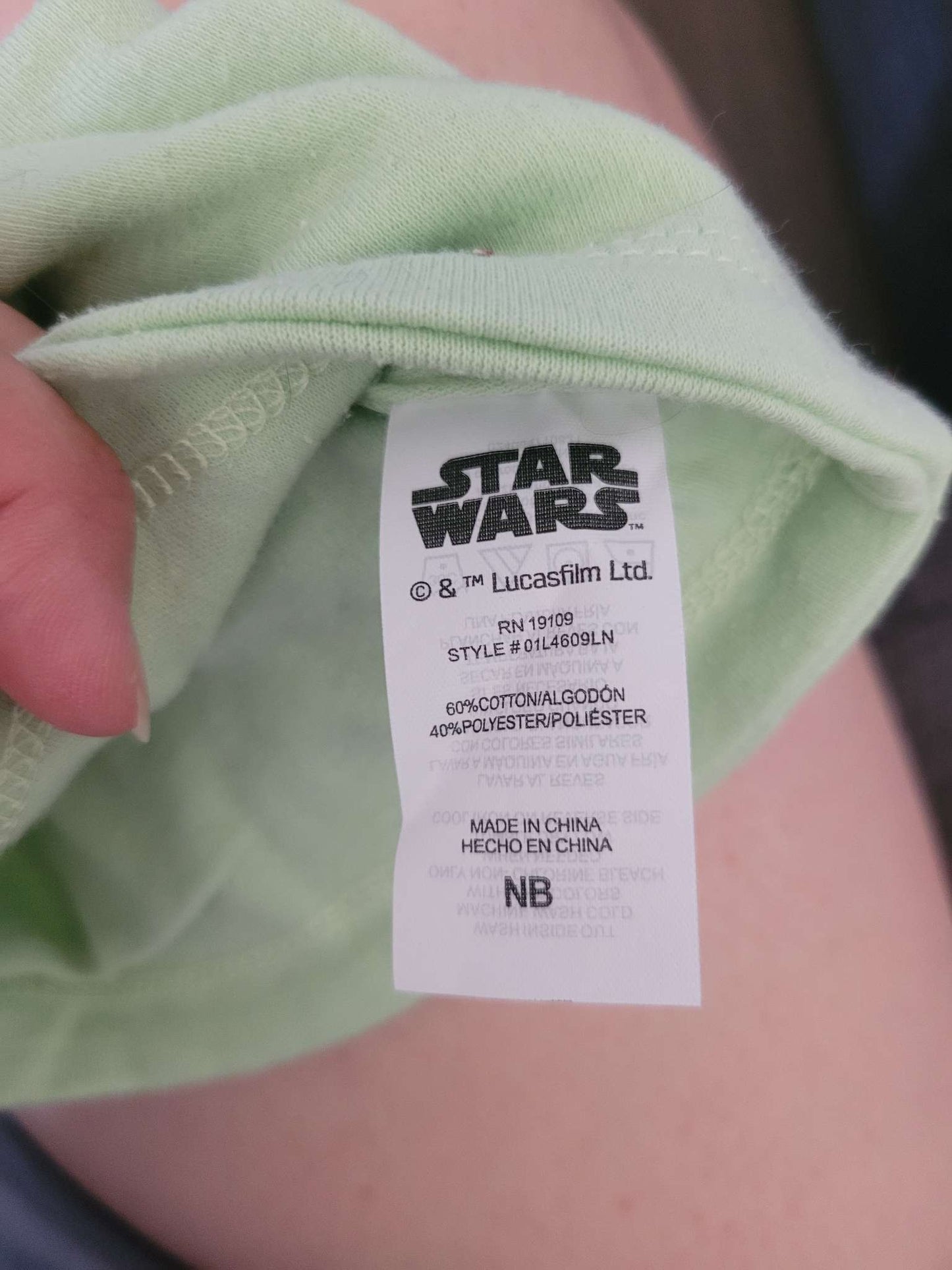 Star Wars Grogu hat, newborn