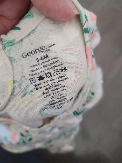 Pastel Easter dress, 3-6 months, Kids 6 Month (3-6M)