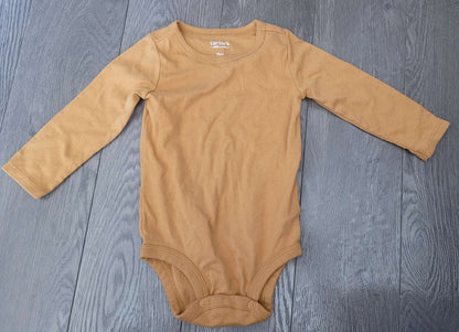 Brown long-sleeved onesie, 18 months, Kids 18 Month (12-18M)