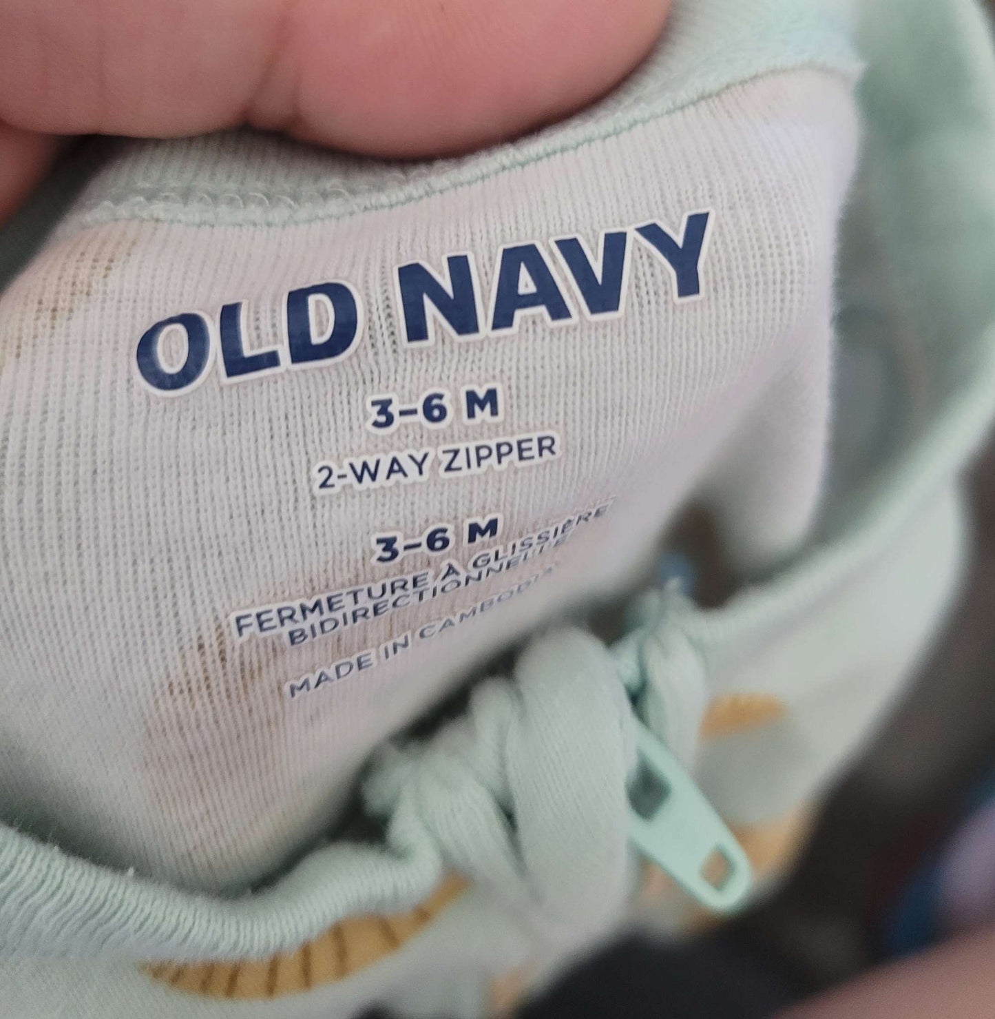 3 Old Navy sleepers, 3-6 months, Kids 6 Month (3-6M)