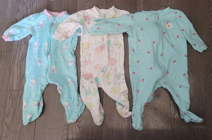 3 sleepers, 3-6 months, Kids 6 Month (3-6M)