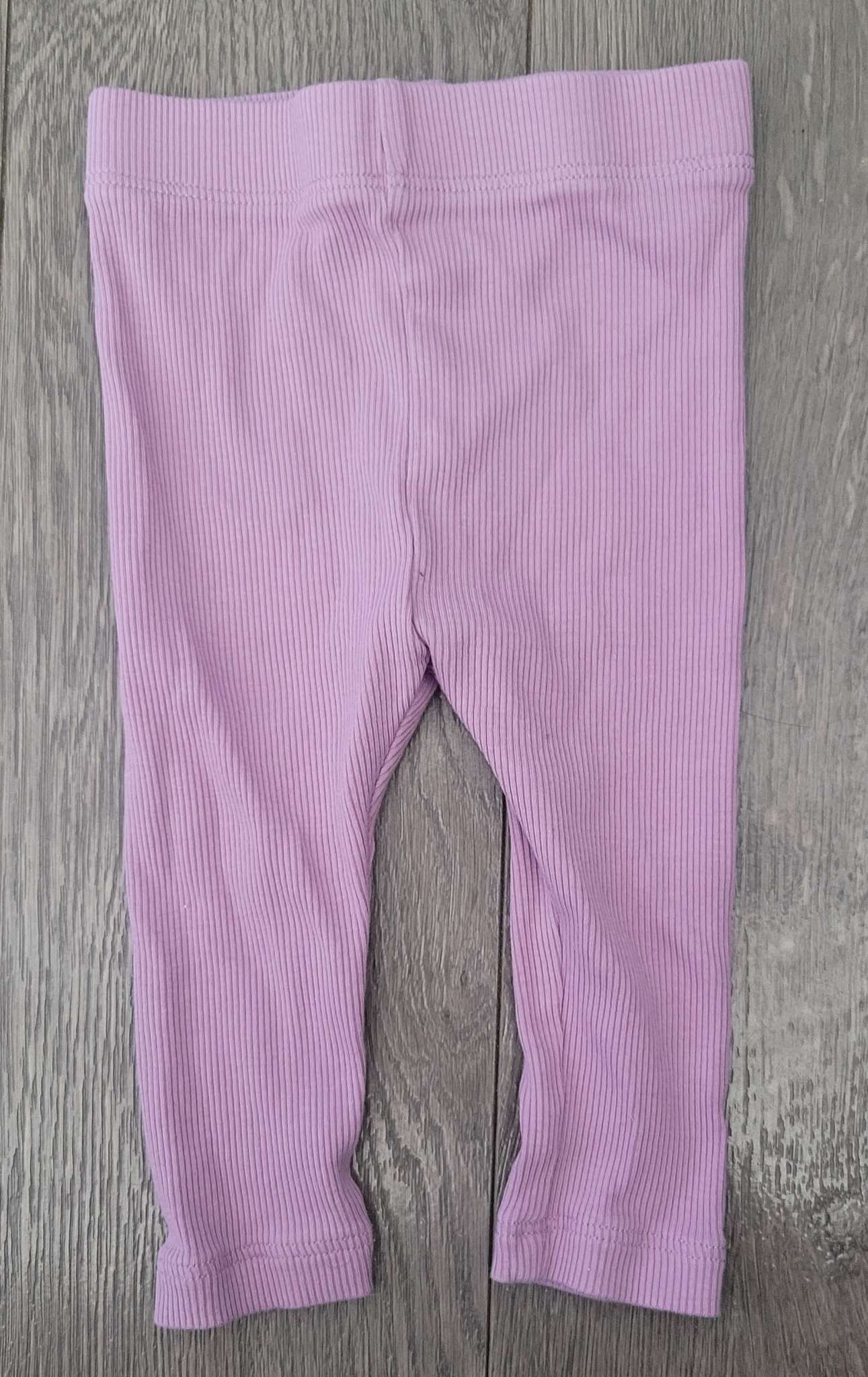 Lavender ribbed leggings, 3-6 months, Joe Fresh, Kids 6 Month (3-6M)