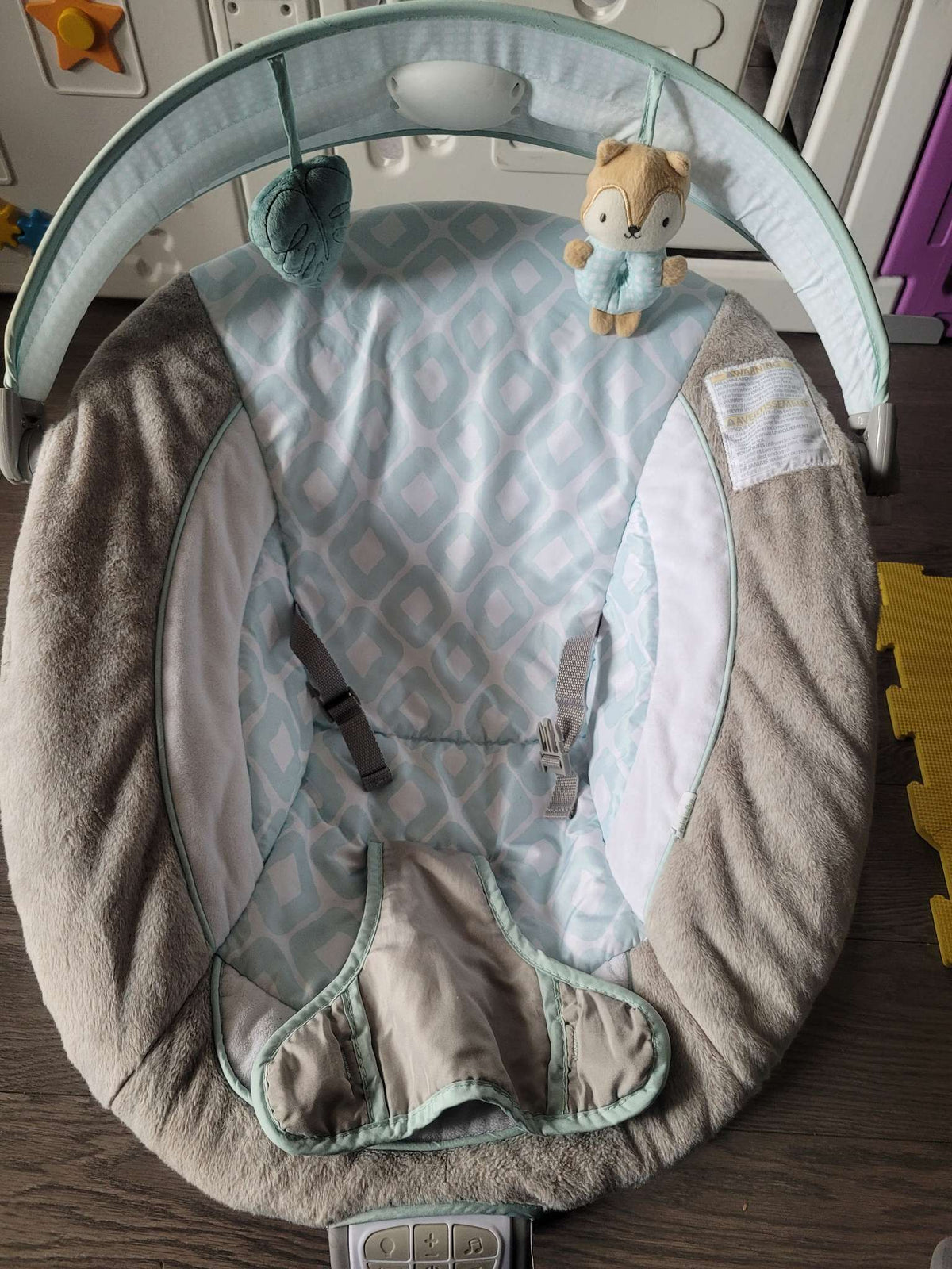 Ingenuity, InLighten Bouncer Kitt the Fox, Illuminated Play Arch