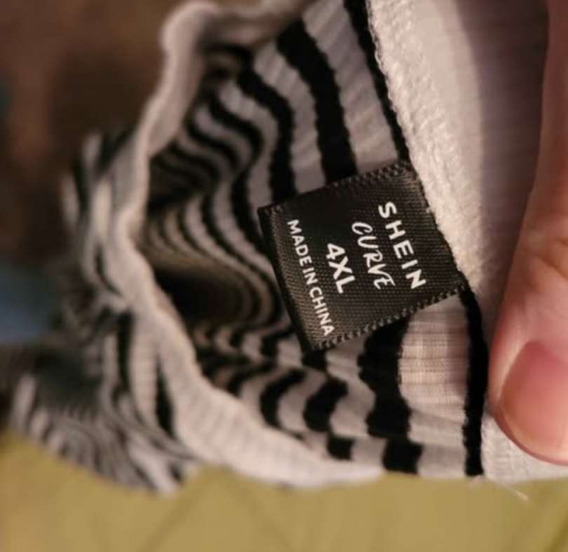 Black and white stripped maternity dress, 4X, Shein, Maternity 2XL+ (18+)