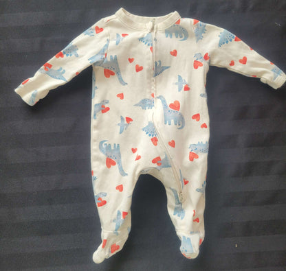 Two zippered sleepers, Old Navy, 0-3M, Kids 3 Month (0-3M)
