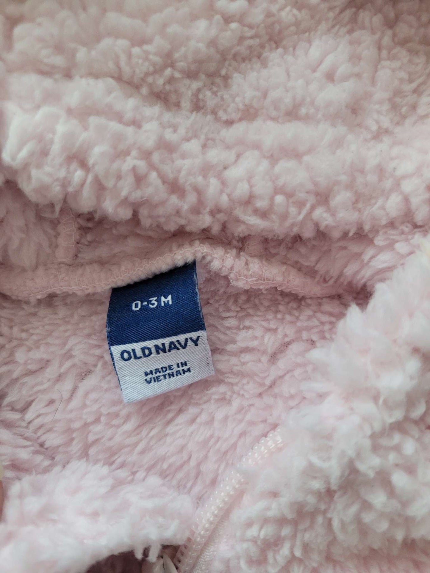 Old Navy pink snowsuit, 0-3 months, Kids 3 Month (0-3M)