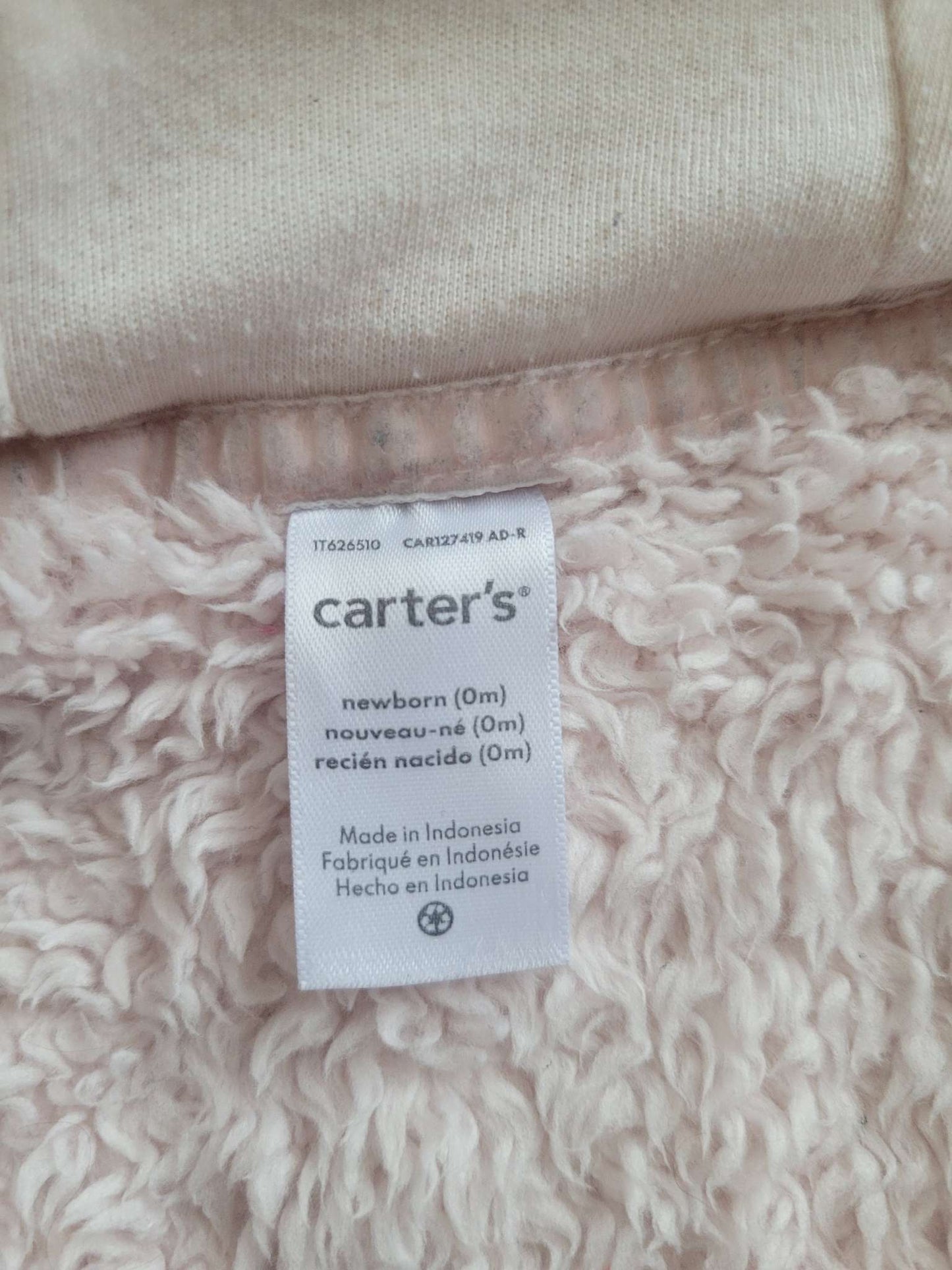 Carter's pink fur coat, newborn, Kids Newborn