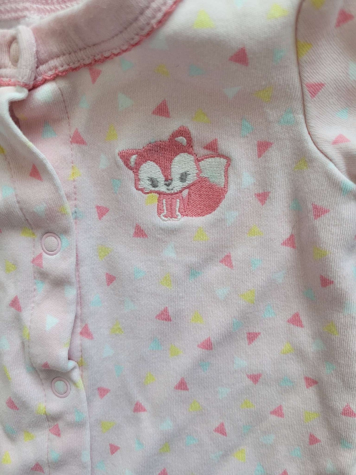 Newborn pink fox onesie, Gymboree, Kids Newborn