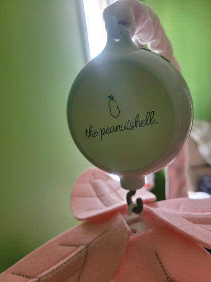 The peanutshell pink woodland animal mobile
