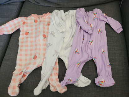 3 Pekkle sleepers, 3 month, Kids 3 Month (0-3M)