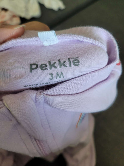 3 Pekkle sleepers, 3 month, Kids 3 Month (0-3M)