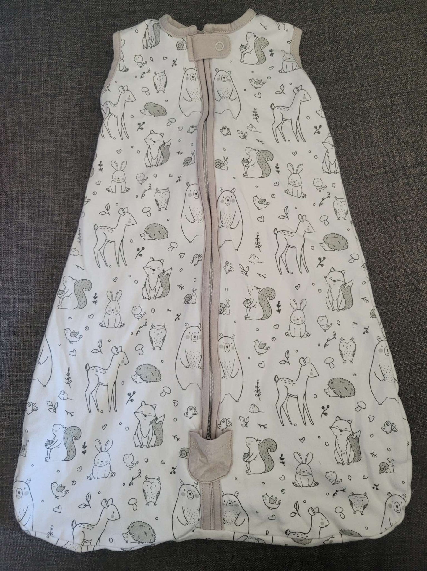 Mama Cheetah woodland animal sleep sack, 0-3 Months, 0-3 Months (Newborn)