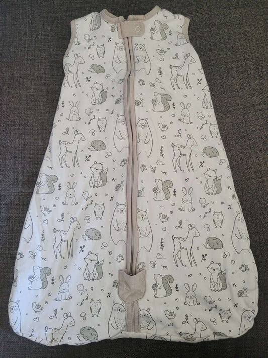 Mama Cheetah woodland animal sleep sack, 0-3 Months, 0-3 Months (Newborn)