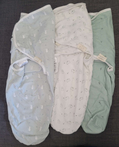 3 KeaBabies swaddles, 0-3 months, 0-3 Months (Newborn)