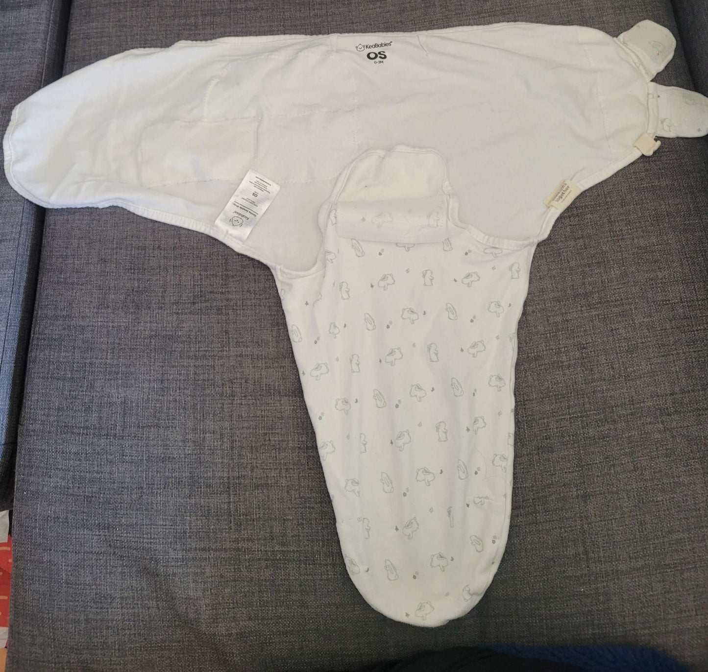 3 KeaBabies swaddles, 0-3 months, 0-3 Months (Newborn)