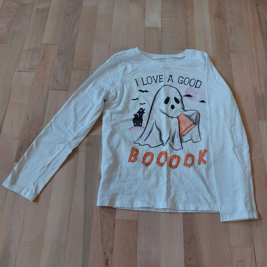 Girls Halloween Shirt, Kids 12 & 14 (large)