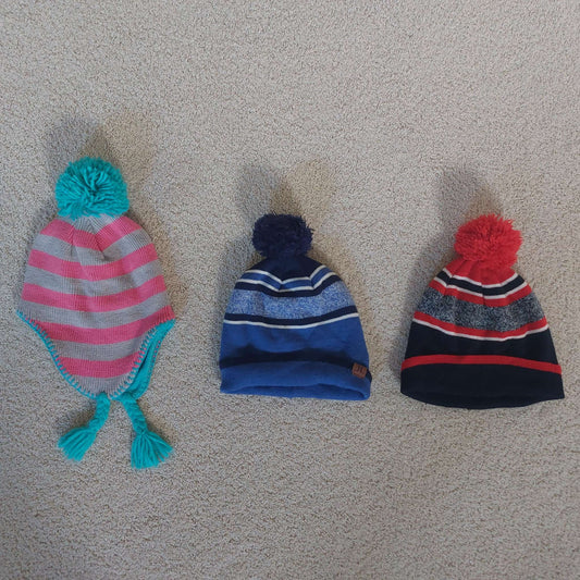 Boys/Girls (Age 6-8) Bundle: Beanies/Hats