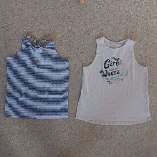Girls (Age 12-14) Bundle 8: No Sleeve Shirts, Kids 12