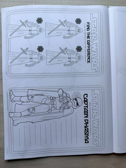 Star Wars bundle (bedding, sticker book and figurines)
