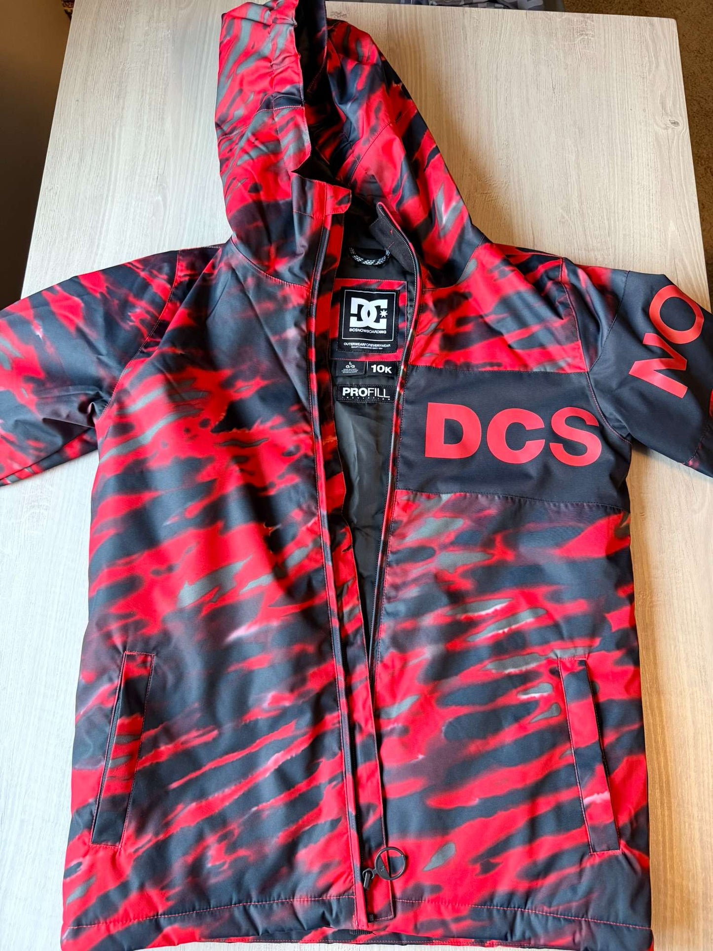Snowboard Winter Jacket, Kids 14