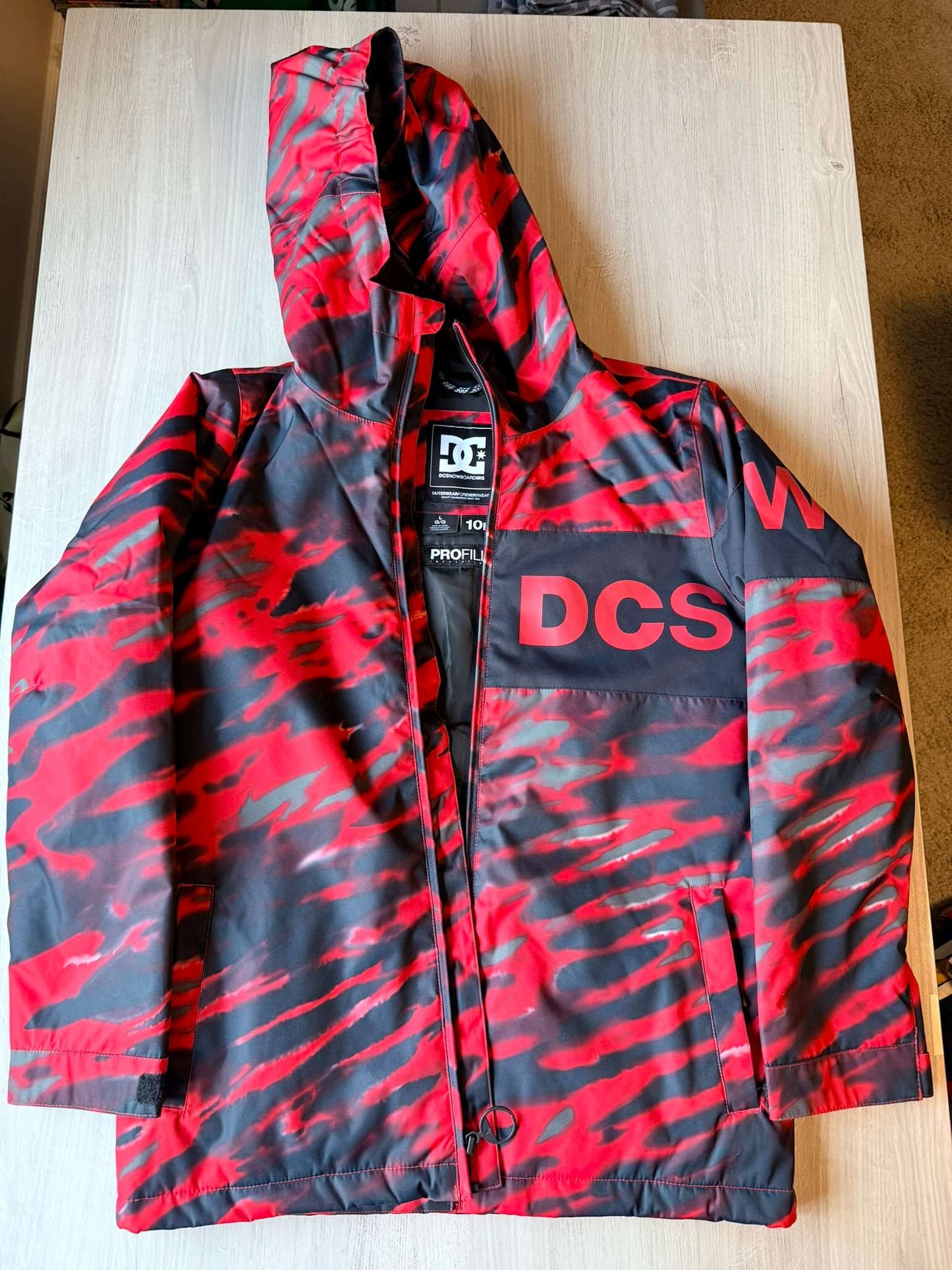 Snowboard Winter Jacket, Kids 14