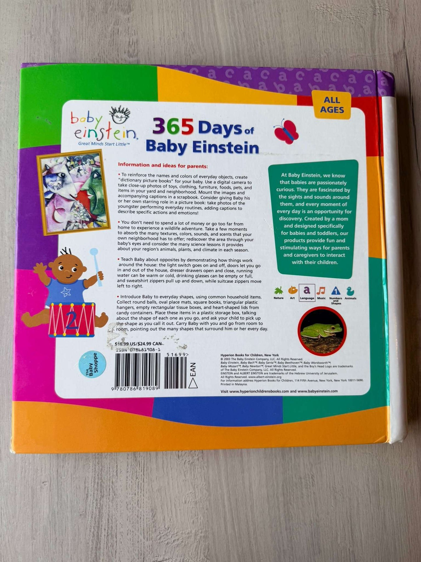 Baby Einstein book